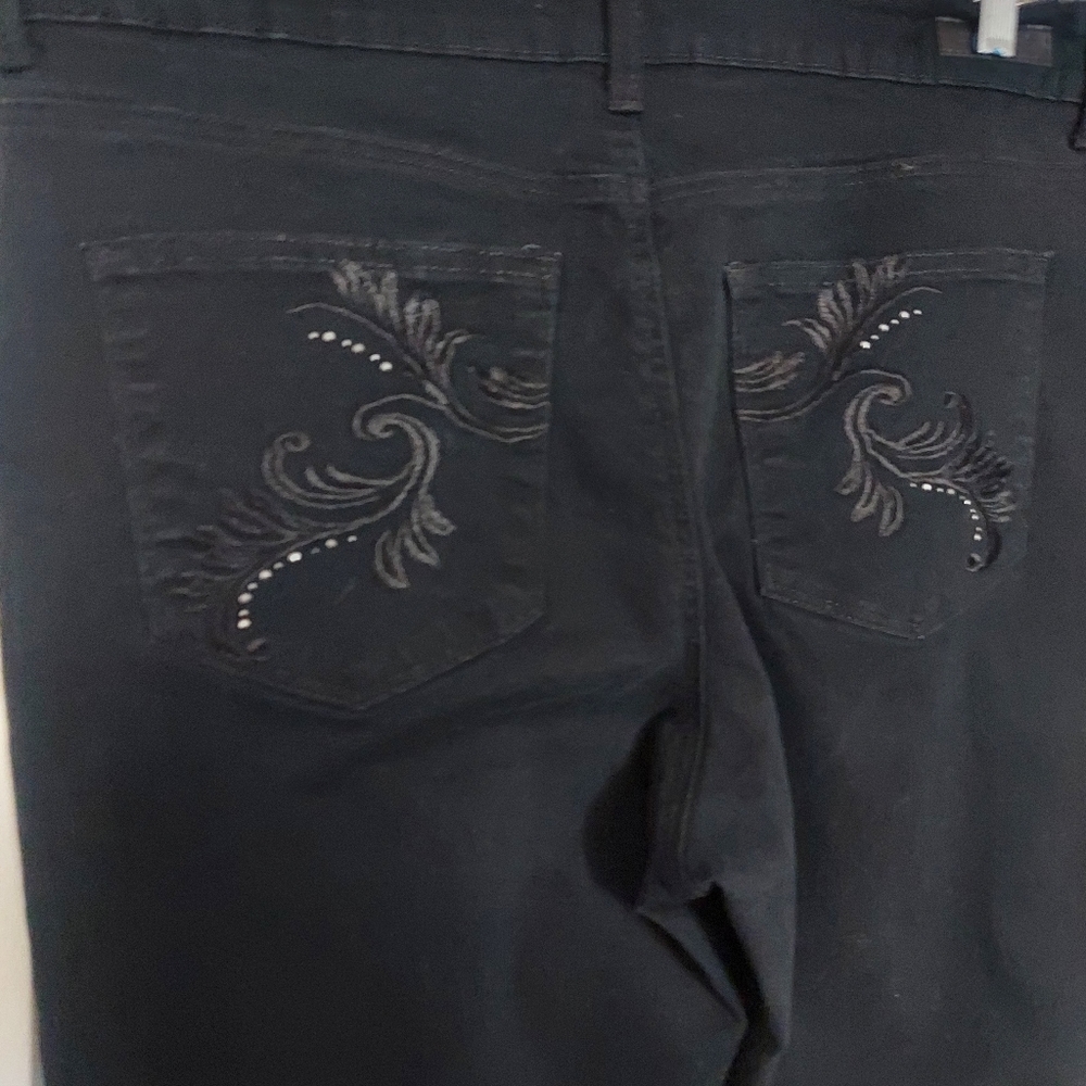 Black denim Lee jeans 16m - Picture 12 of 13